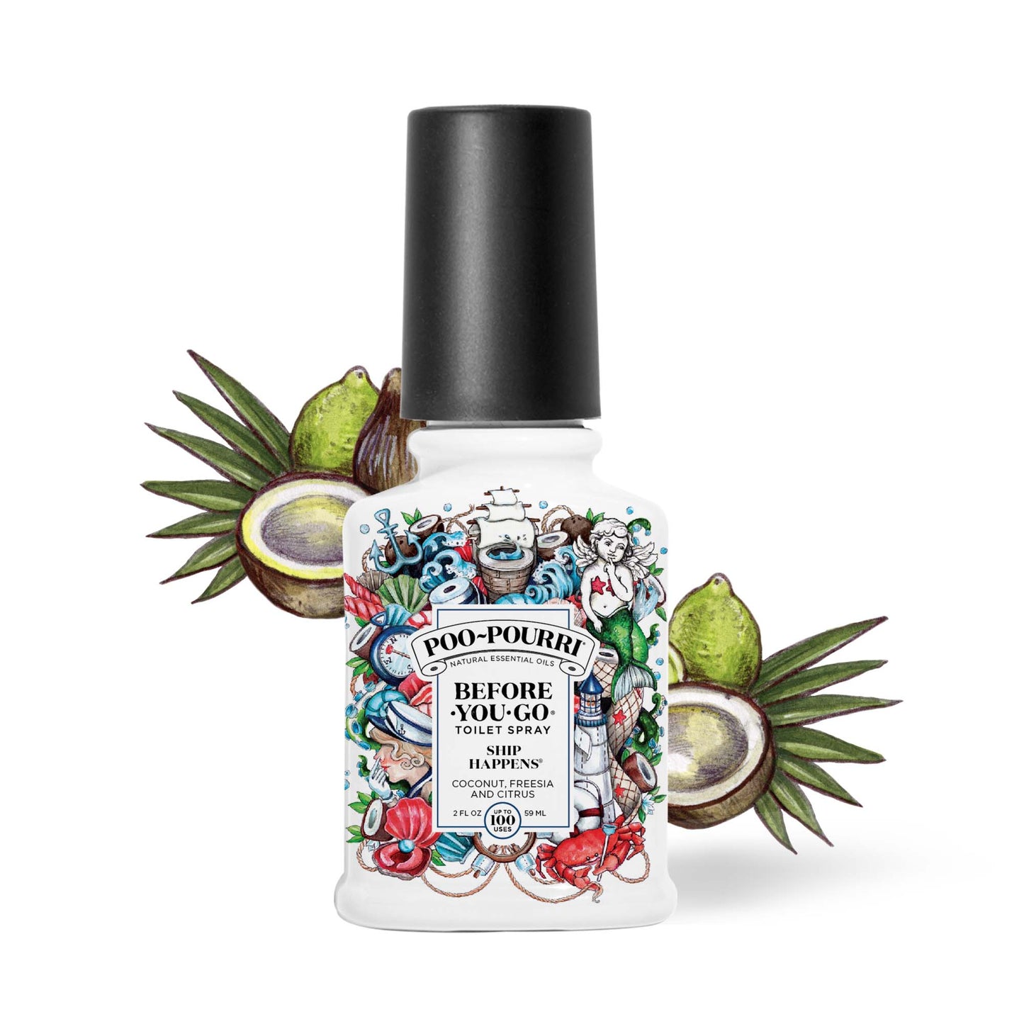Poo~Pourri Ship Happens 2oz, Toilet Spray boxed