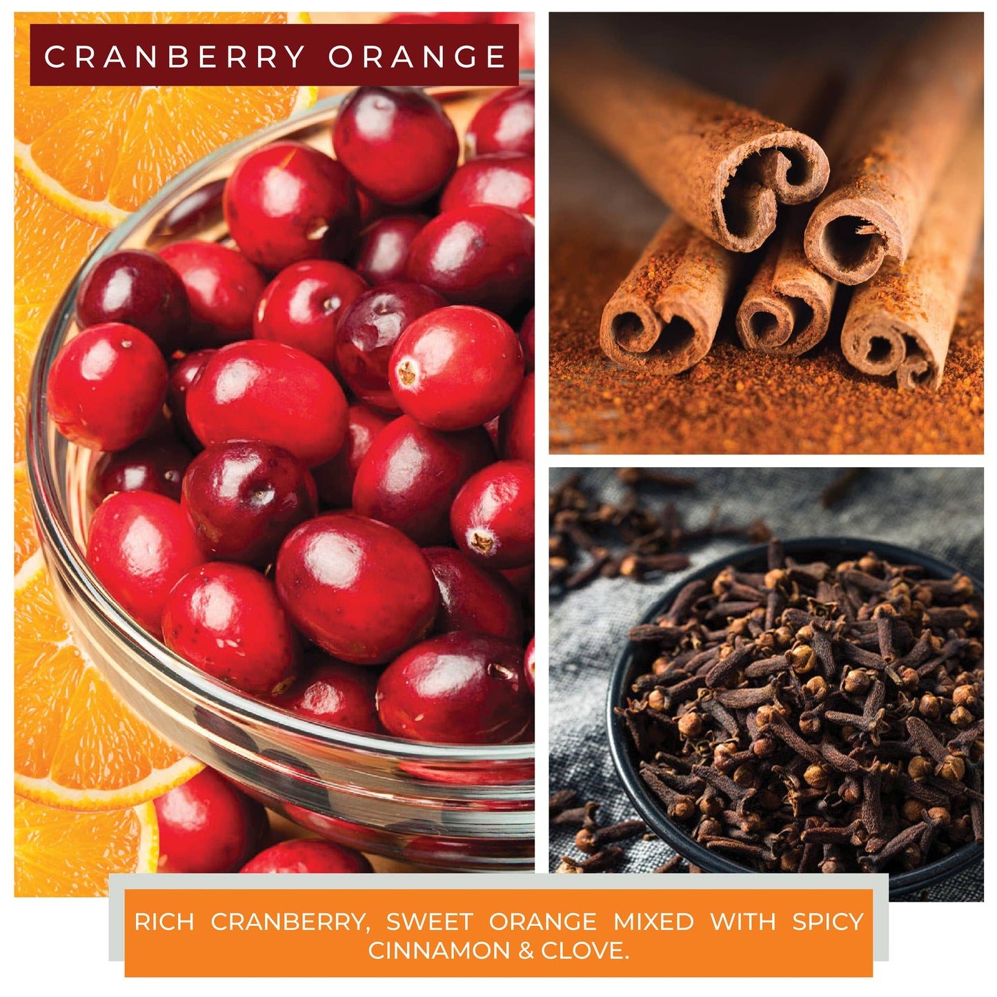 KOTL Baby Candle (6oz.) – Cranberry Orange