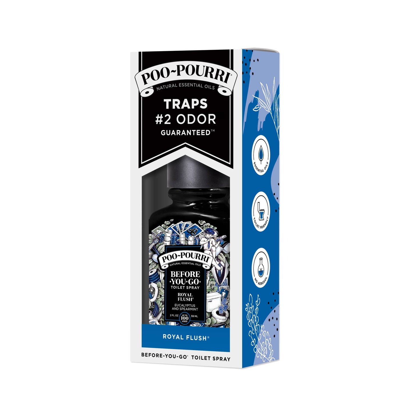 Poo~Pourri Royal Flush, Toilet Spray 2oz