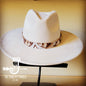 **Sienna Laredo Embossed Leather Hat Band Only 950g