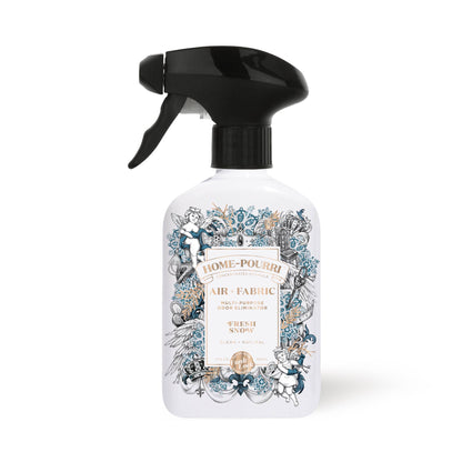 Home~Pourri Fresh Snow Air + Fabric Odor Eliminator, Holiday