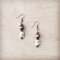 Western White Turquoise w/ Copper Bead Drop Earring 200x