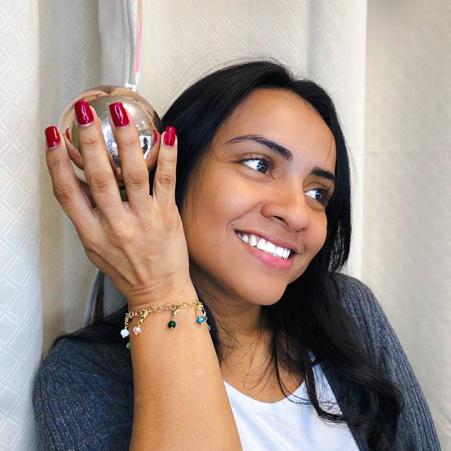 Gigi gold charm bracelet