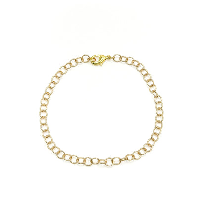 Gigi gold charm bracelet