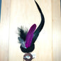 Boho Western Hat w/ Choice of Feather Hat Band-Brown 982d