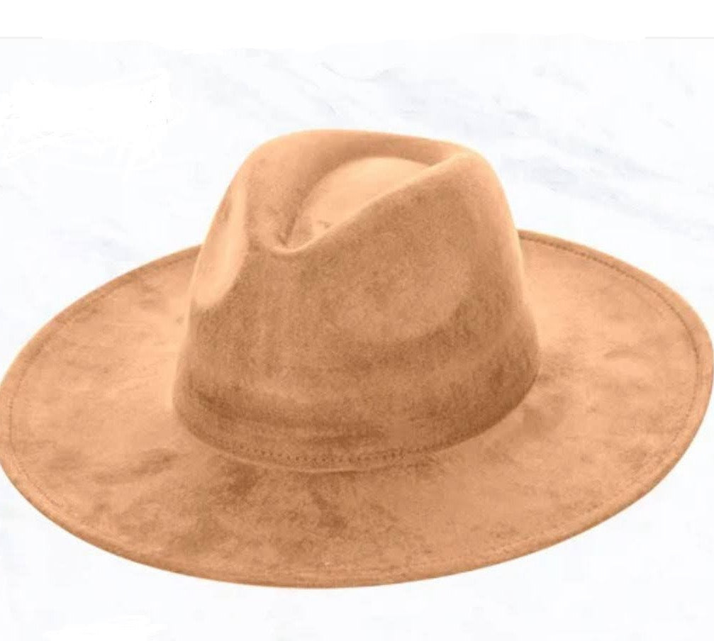 Spotted Hide w/ Turquoise Slab Leather Band + Choice of Boho Hat 985u