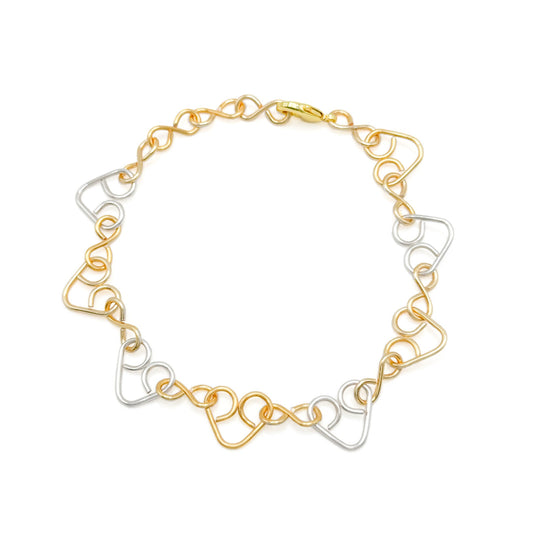 Intertwined bracelet
