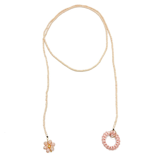 Peach Blossom necklace