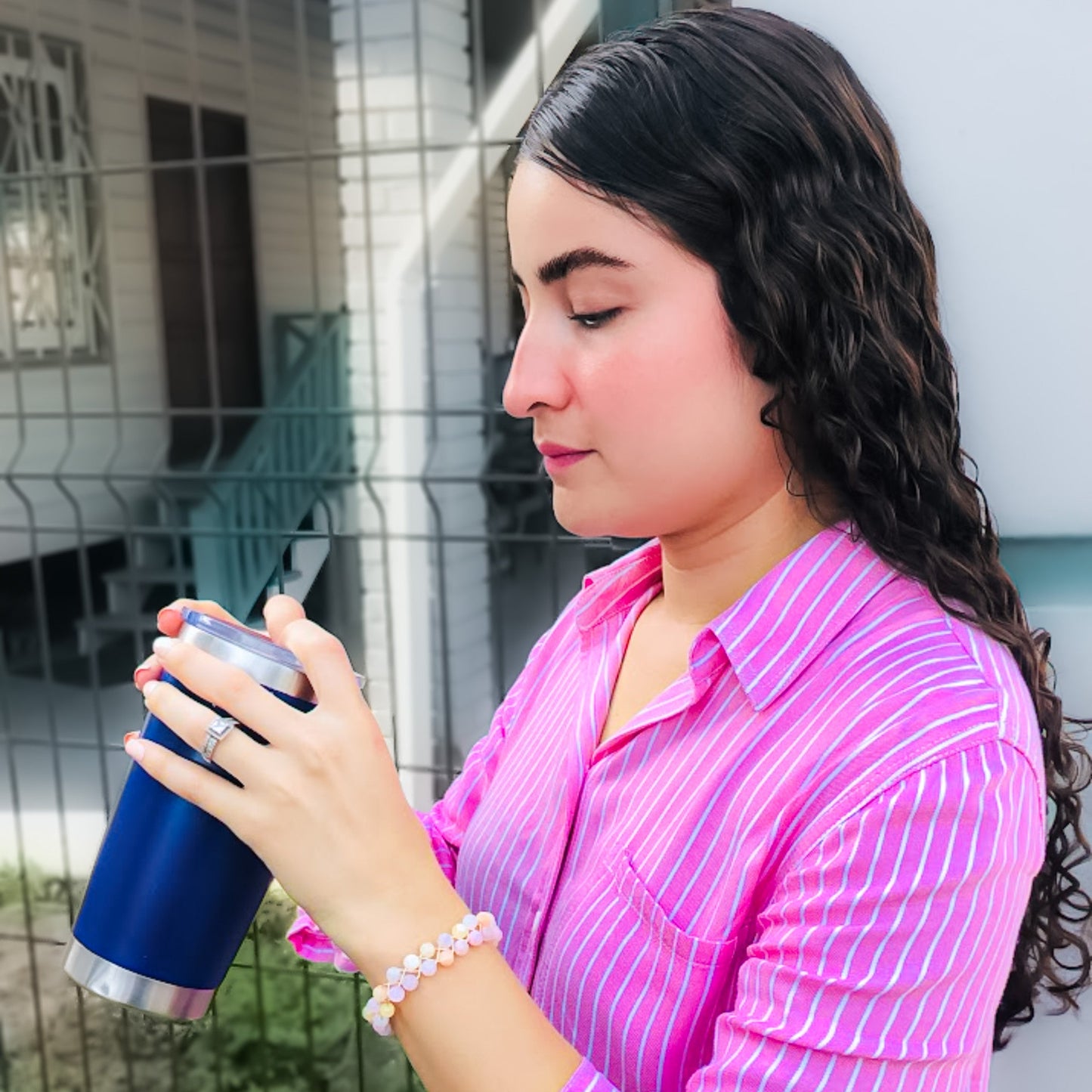 Cotton Candy Bracelet